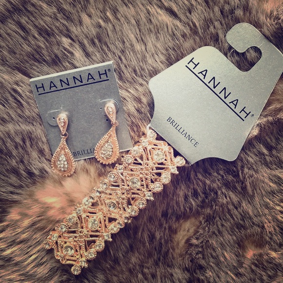 Hannah Jewelry - Bracelet & Earrings
